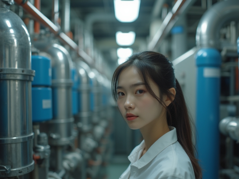 大型工業(yè)制冷機(jī)房